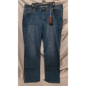 American Star Women's 18W Straight Leg Jeans Mid Rise NWT